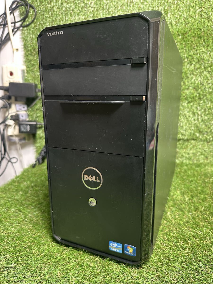 A179 DELL Vostro ポストロ COREi7 デスクトップ 通電確認中済み
