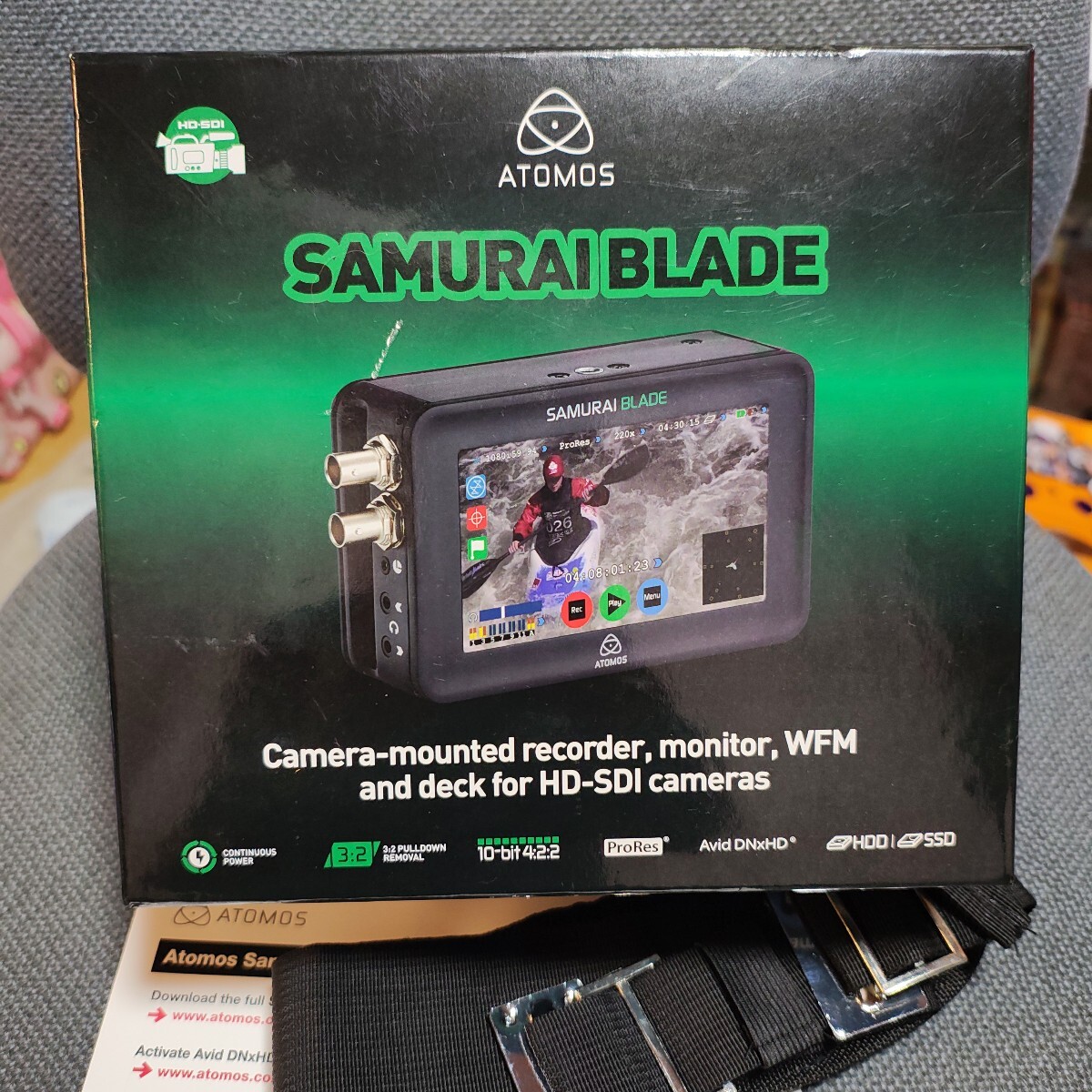 ATOMOS SAMURAI BLADE用　元箱のみ　ジャンク