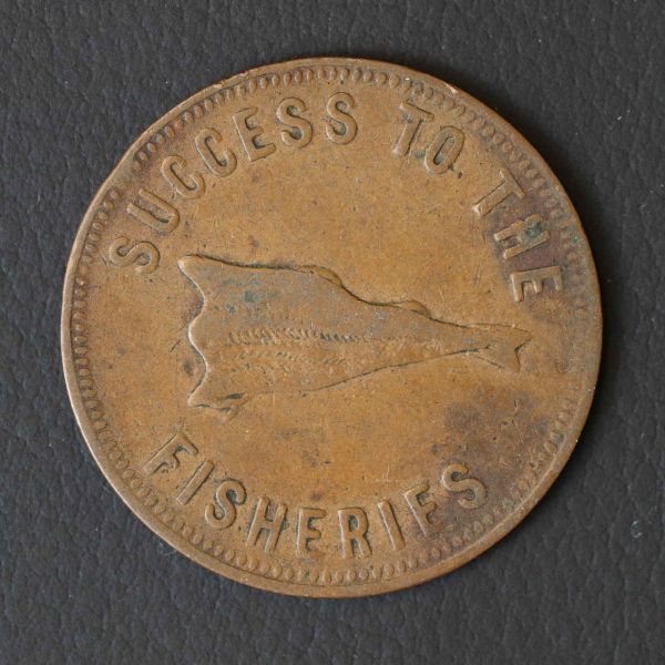 *[令]カナダ プリンスエドワード島 1/2 Penny（1859-1860）コイン[E7945]7k9
