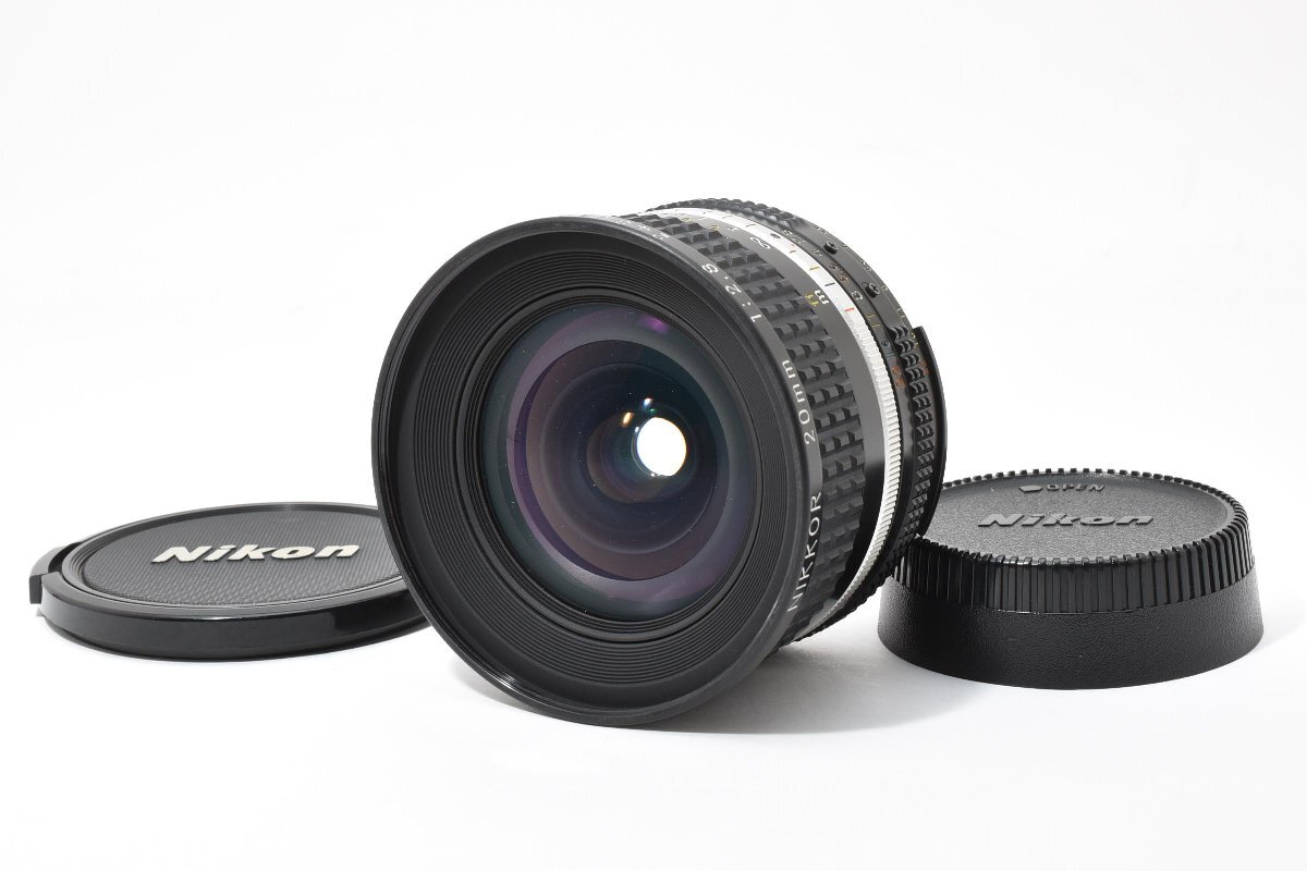 【美品】Ai-S NIKKOR 20mm F2.8 Nikon ニコン