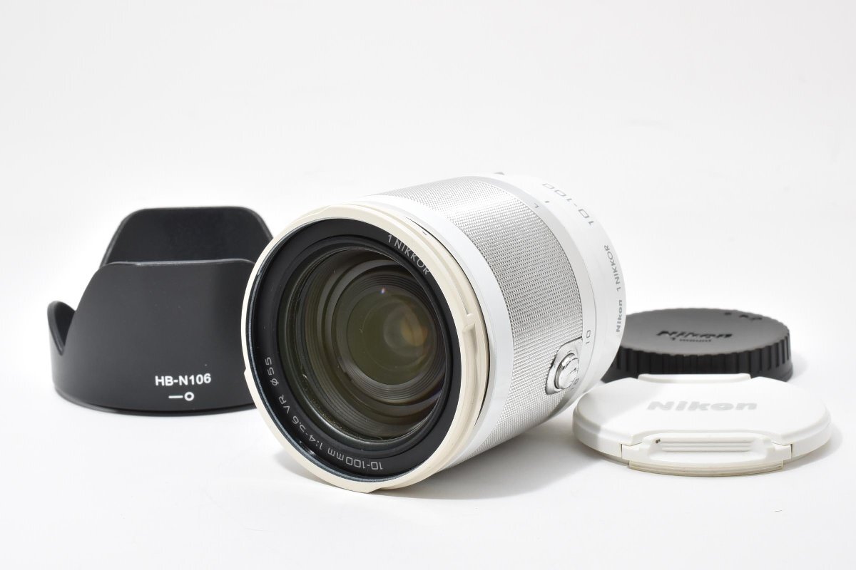 Nikon ニコン 1 NIKKOR 10-100mm F4-5.6 VR ホワイト