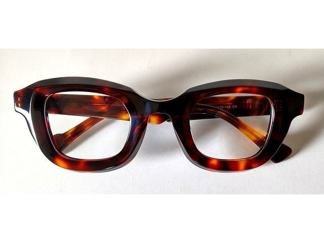 Bold Magic ボールドマジック べっ甲柄 ブラウン 極太メガネ 03