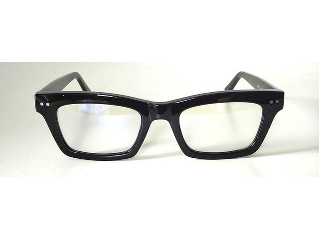 Square Master スクエア マスター メガネ ブラック 黒 01