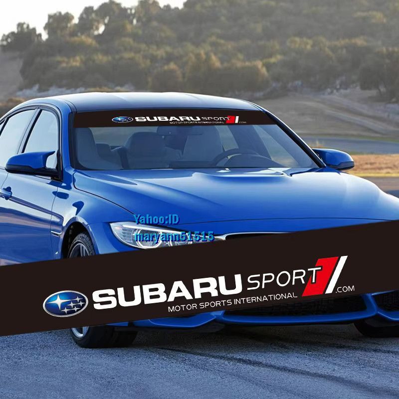 SUBARU NEW♪ 大判ステッカー スバル ウィンドウ フィルム ハチマキ デカール インプレッサ フォレスター アウトバック レガシー STi BRZ
