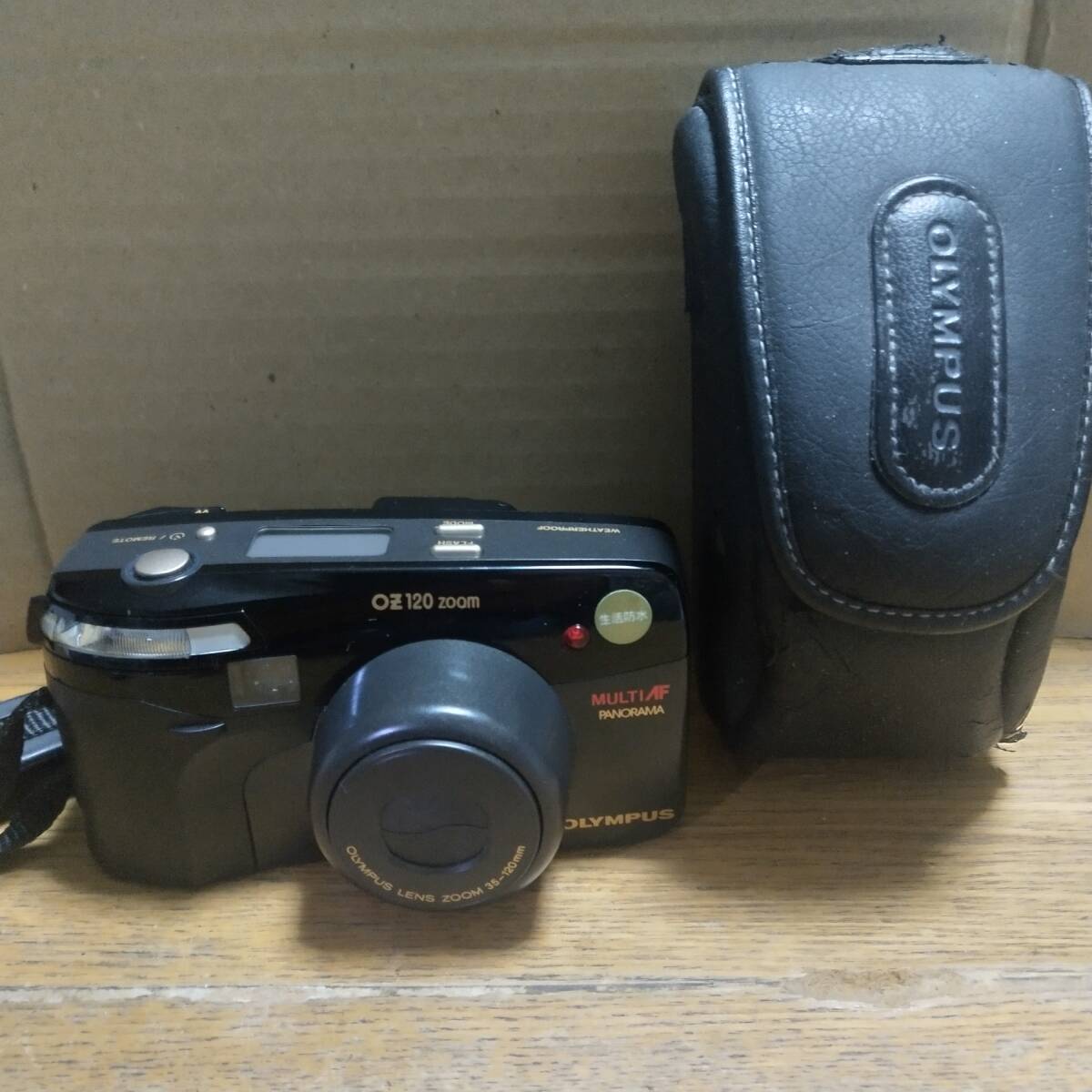 【本体美品】★オリンパス OLYMPUS OZ120 ZOOM マルチAF パノラマ コンパクトフィルムカメラ ★完動品★