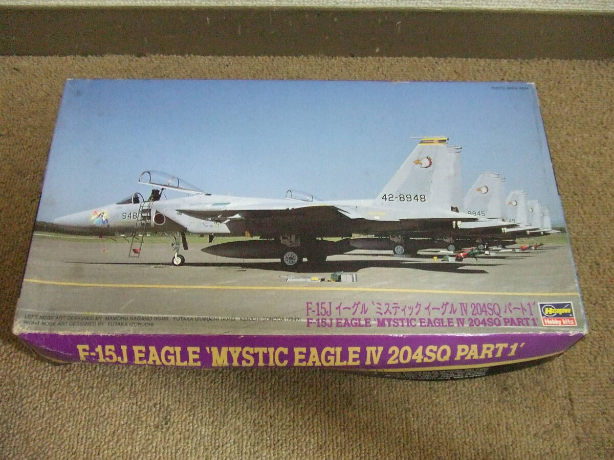 T197 未組立品 ハセガワ プラモデル 1/72 F-15J イーグル ミスティック イーグルⅣ 204SQ パート1 航空自衛隊 要撃戦闘機 K138 04098
