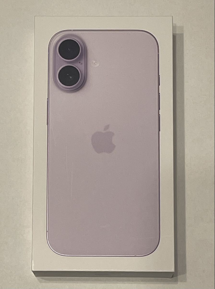 箱のみ iPhone 17 ラベンダー 紫
