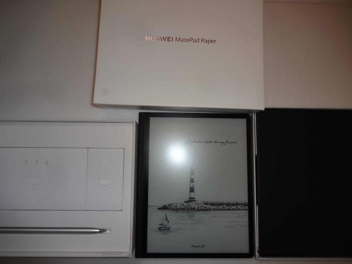 【訳あり】HUAWEI HMW-W09 MatePad Paper 10.3インチ A5サイズ E Inkタブレット 電子ペーパー メモリ4GB/64GB 専用カバー付属【送料無料】