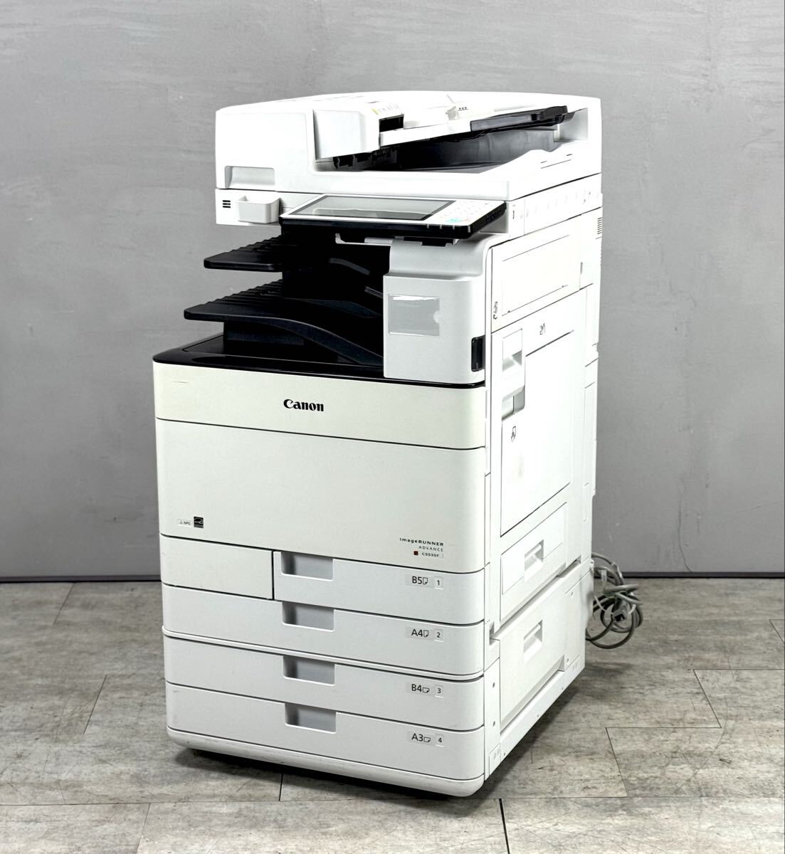 動作品■CANON/ キャノン A3カラー 複合機 imageRUNNER ADVANCE IR-ADV C5535F コピー/FAX/プリンタ/スキャナー■兵庫県姫路市から A26-068