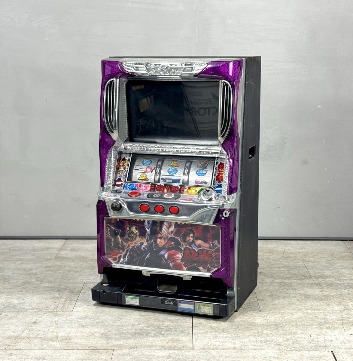 通電OK/ドアキーなし■パチスロ 鉄拳 2ZX パチスロ実機 山佐 パチンコ スロット ゲーム■兵庫県姫路市から A26-066