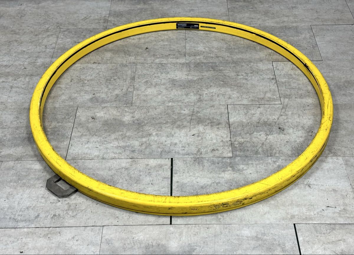 大阪タイユー OSAKA-TAIYU 回転台マワール ミドルタイプ イエロー 2000kg 2ton PTM-120 回転台 マワール■兵庫県姫路市から A26-007