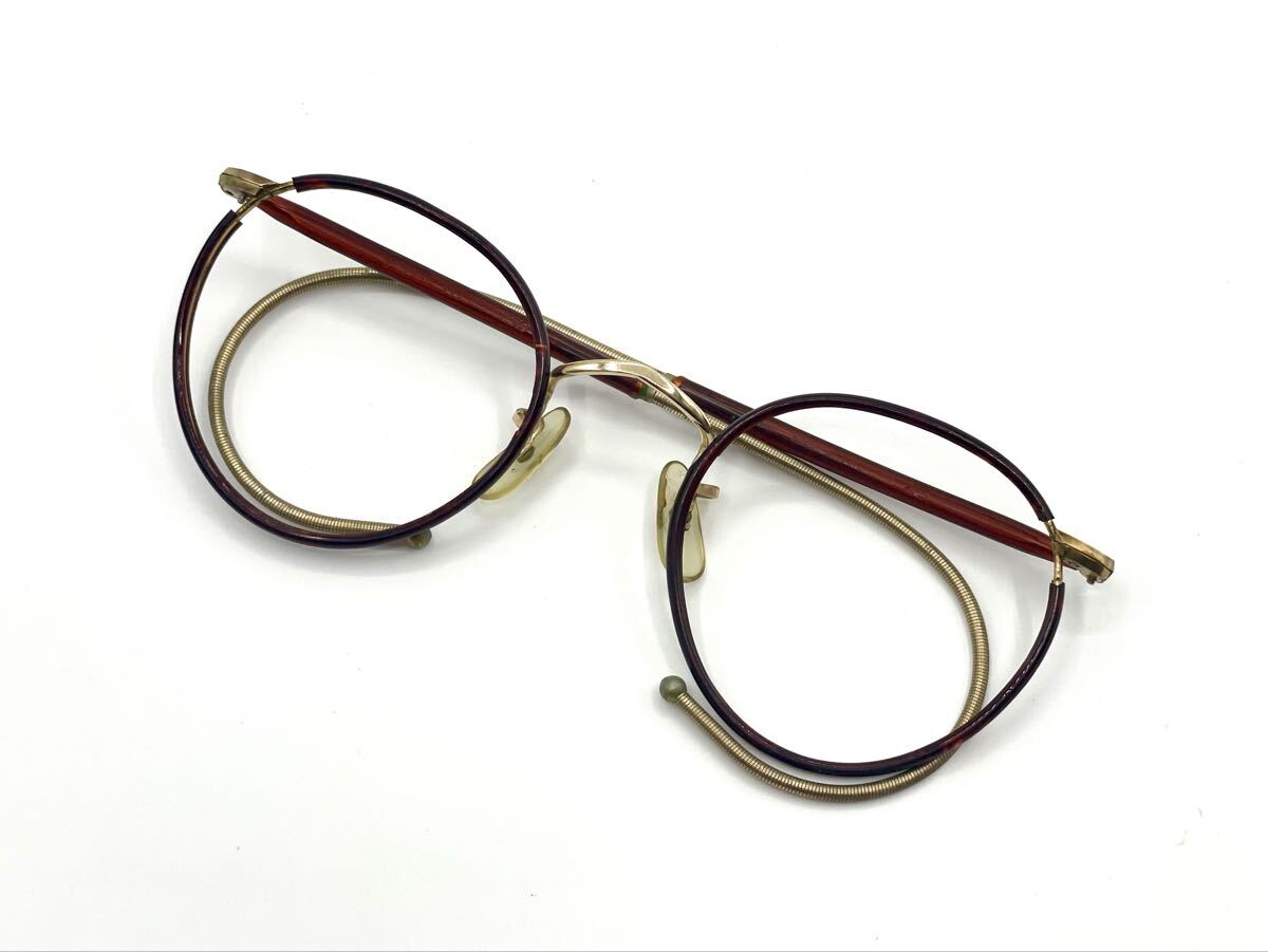 レンズなし■IVY LEAGUERS OX5501 イングランド製 眼鏡 メガネ メガネフレーム アイウェア ヴィンテージ■兵庫県姫路市から 26-096