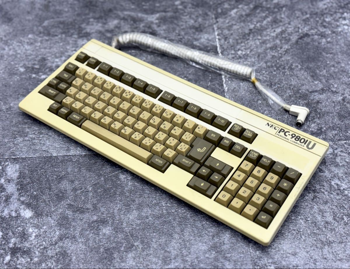 動作未確認■NEC 日本電気 PC-9801U 初代 純正キーボード パソコン デスクトップ PC-9800シリーズ■兵庫県姫路市から b0 26-208
