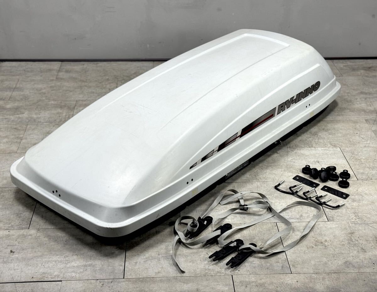 RV-INNO BR-602 ストリームボックス602 ルーフボックス ルーフキャリア ルーフボックス 340L 車用品 収納 ■兵庫県姫路市から A26-079