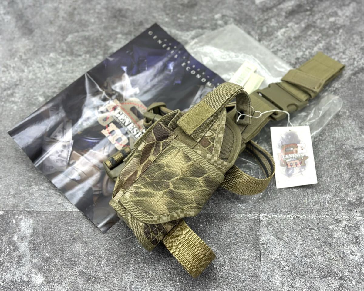 未使用■GENESIS ジェネシス トルネード・ホルスター 左用 迷彩 ミリタリー サバゲー ハンドガン■兵庫県姫路市から a2 26-118
