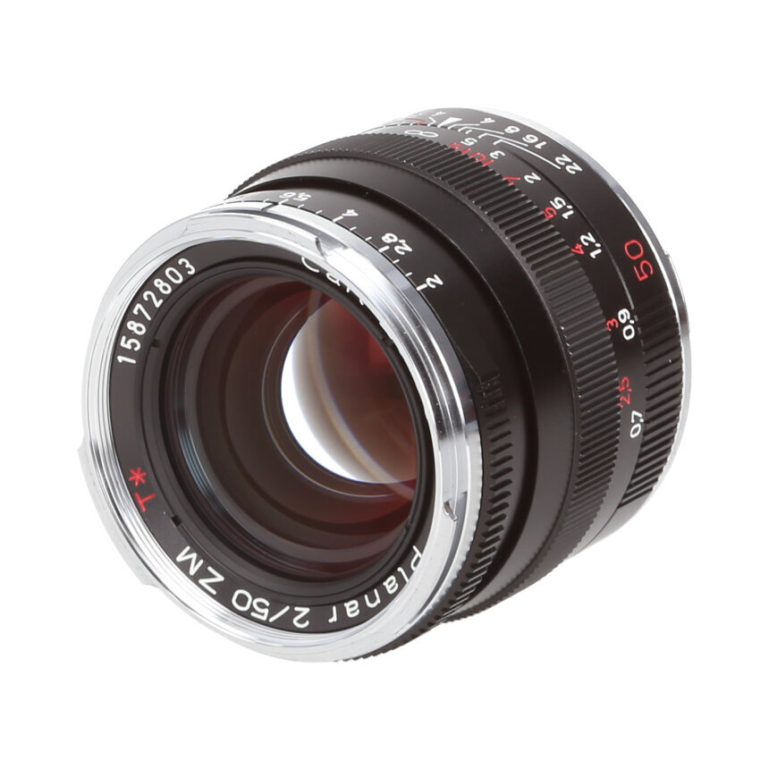 ZEISS Planar 50F2 ZM Black 【AB】