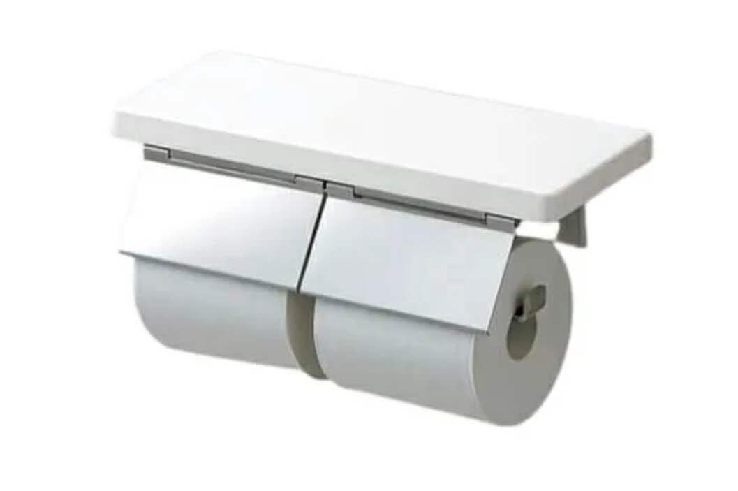 TOTO 棚付二連紙巻器 YH403FW トイレットペーパーホルダー 送料2500円