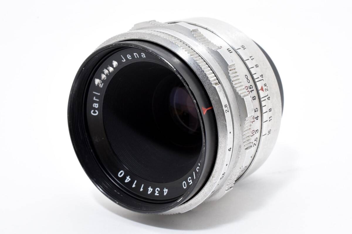 カールツァイス Carl Zeiss Jena Tessar 50mm F2.8 Praktina 13455
