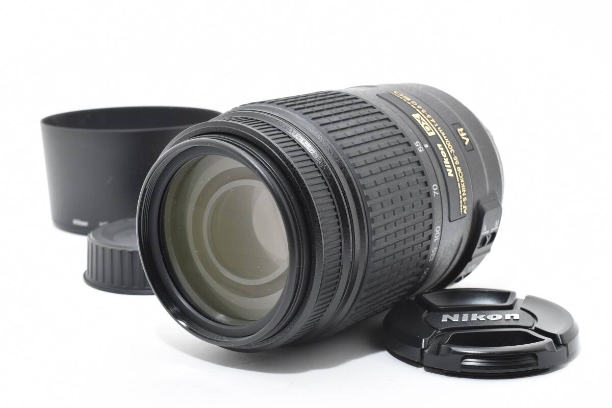 【美品】ニコン Nikon AF-S DX Nikkor 55-300mm F4.5-5.6G ED VR 【動作確認済】#2734409