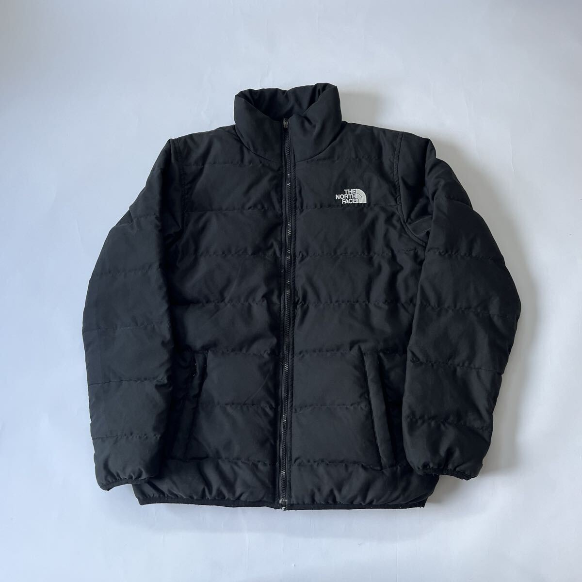 ノースフェイス　リバーシブル　グースダウン ジャケット ブラック 黒 S THE NORTH FACE