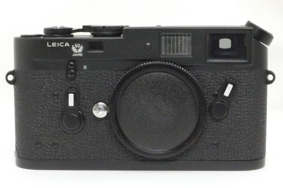 【限定500台】ライカ M4 ブラック (50周年記念モデル) 美品