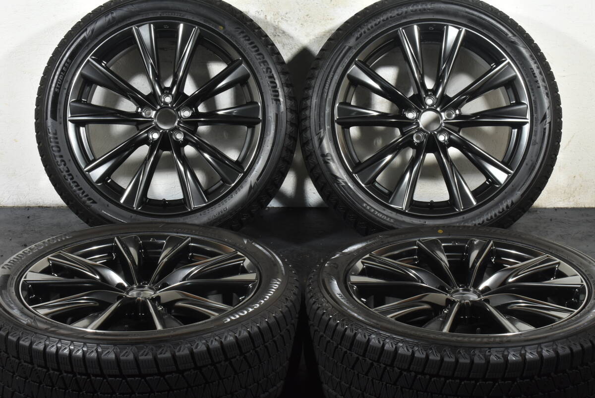 ☆レクサス 20系 NX Fスポーツ 純正 20インチ☆PCD114.3 7.5J +35☆球面ボルト対応☆ブリヂストン ブリザック DM-V3☆235/50R20☆