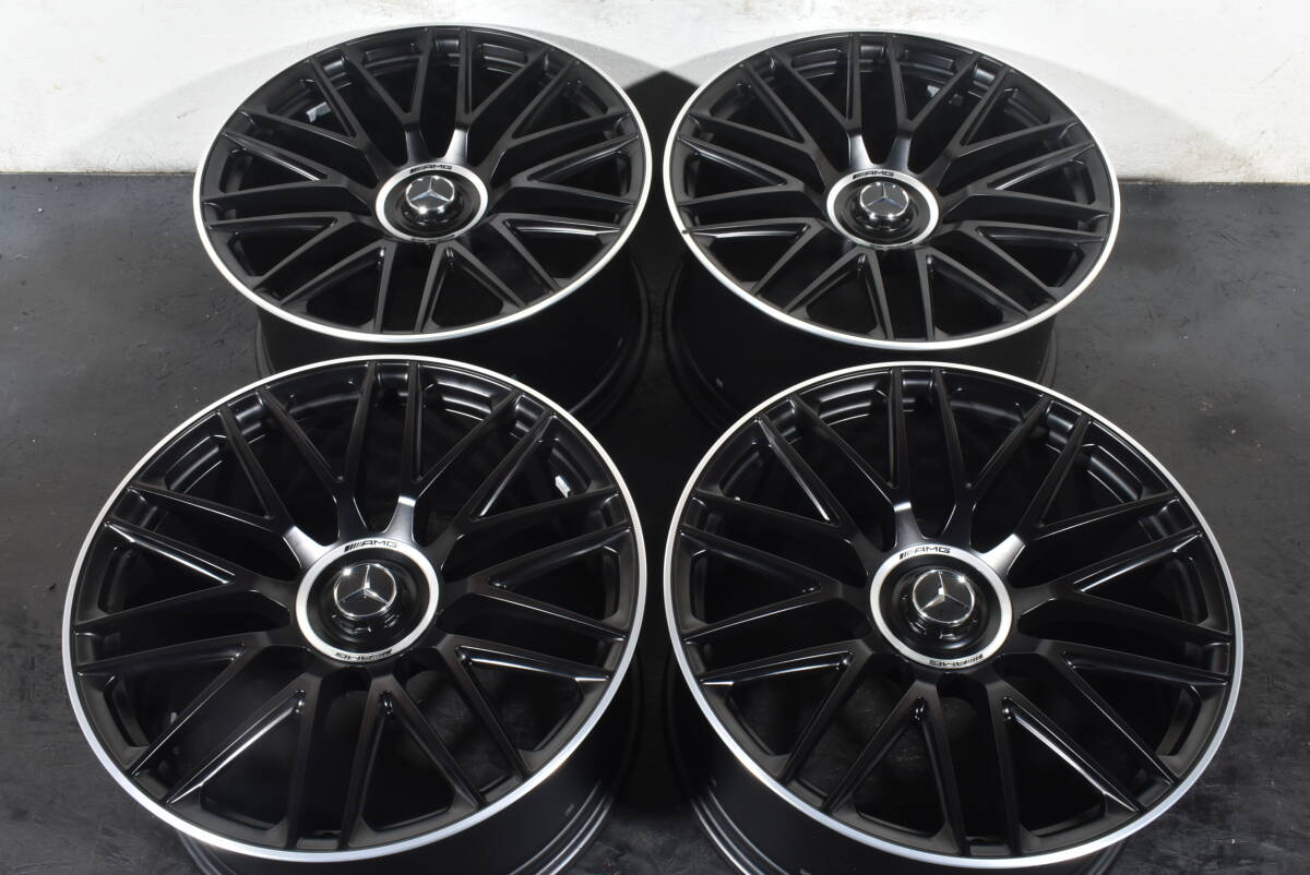 ☆メルセデス C192 AMG GT63 クーペ 純正 21インチ☆鍛造品 4本セット☆PCD112 10.5J +42 11J +33☆GT43☆品番 A1924011900/A1924012000☆
