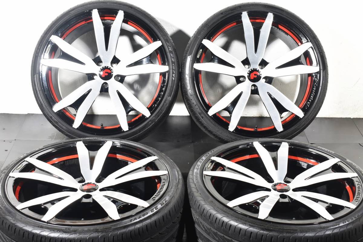 ☆最終値下げ☆フォージアート AGUZZO-M 22インチ☆PCD112 9.5J +29 10.5J +28☆265/30R22 295/25R22☆ベントレー コンチネンタルGT☆