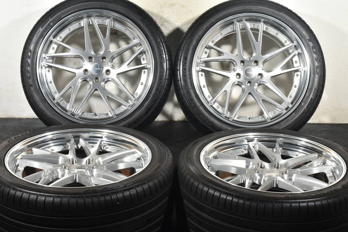 ☆WORK グノーシス CVX 22インチ☆PCD120 10J +42 +32☆TOYO プロクセススポーツSUV☆295/40R22☆ランドローバー レンジローバースポーツ☆