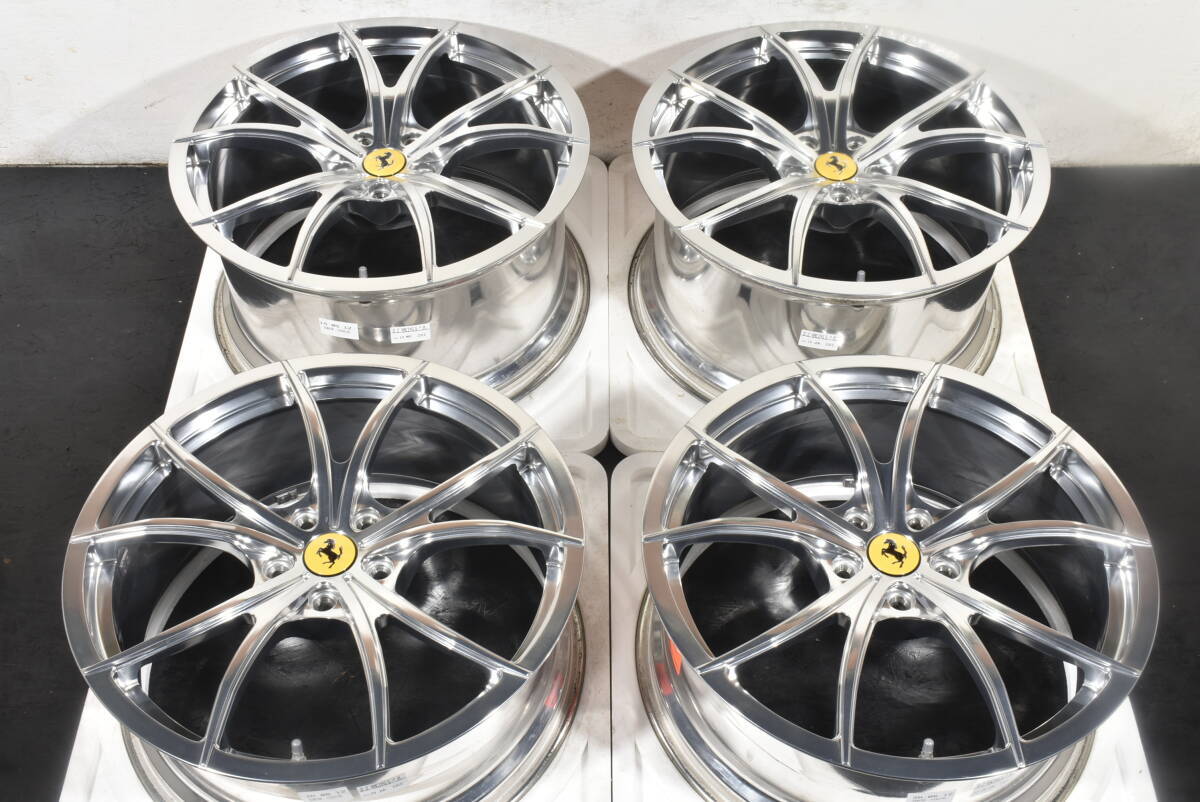 ☆フェラーリ 458 イタリア/スパイダー 純正 オプション 20インチ☆OZ RACING製 鍛造品☆PCD114.3 8.5J +46.5 10.5J +58.5☆FORGED☆