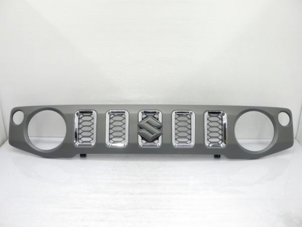 H10078 ジムニー JB64W/ジムニーシエラ JB74W フロントグリル加工品&社外品 メッキモール