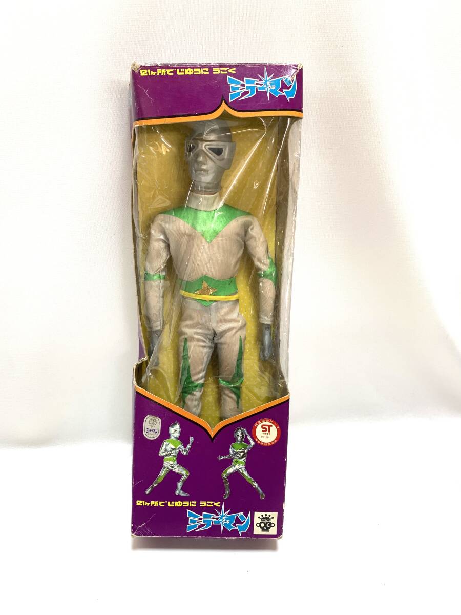 ●22/レア 箱入り 旧タカラ 正義の味方【21ヶ所でじゆうにうごくミラーマン】人形 ニューGIジョー 円谷プロ 変身サイボーグ キングワルダー