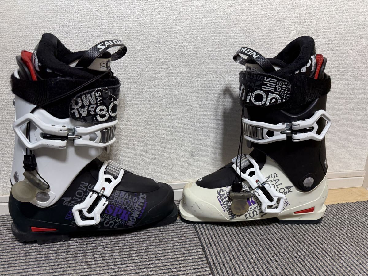 SALOMON∥サロモン　スキーブーツ　SPK　Caos　SIZE:26cm キズ、難あり　中古品【現状品】
