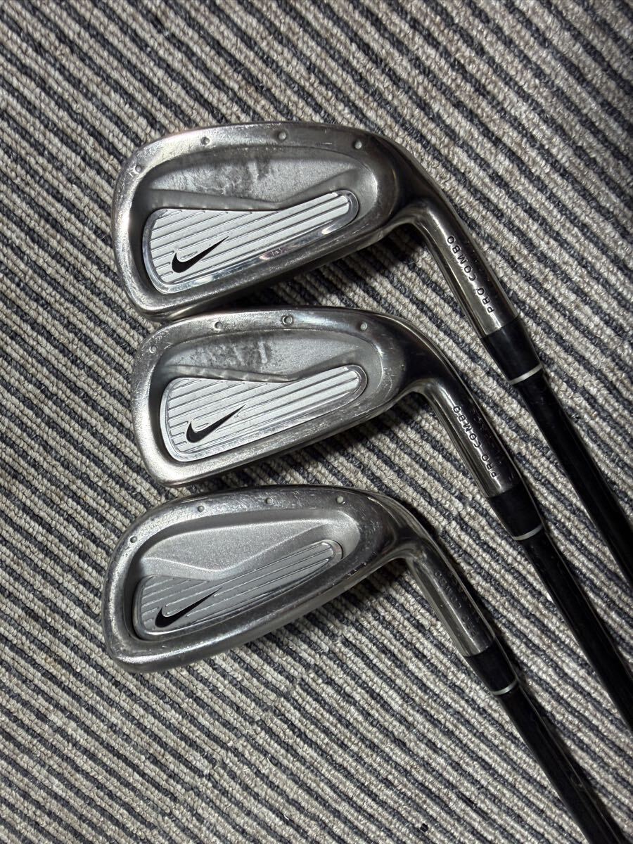 NIKE PRO COMBO TI-FACE アイアンセット 3本3/4/S