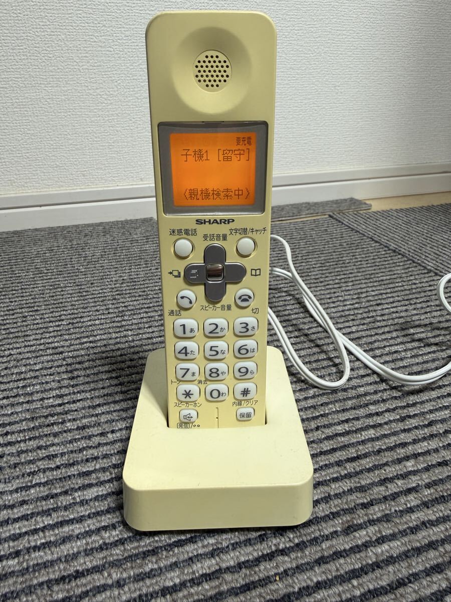 SHARP シャープ 電話子機 子機 JD-KS25 増設子機