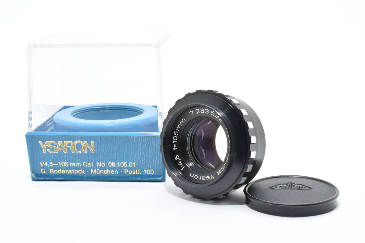 希少 ケース付 Rodenstock ローデンストック Ysaron 105mm f/4.5 Lens (5317)