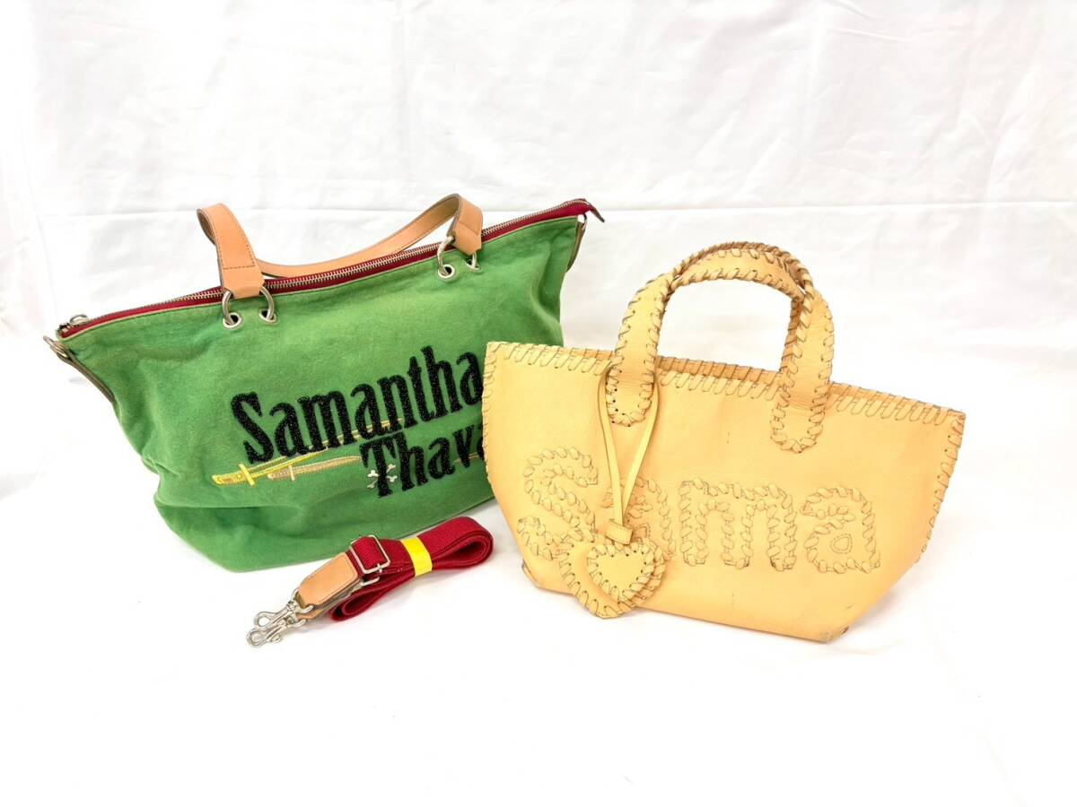 H2443*0.5　Samantha Thavasa　サマンサタバサ　バッグ　2点セット　ワンピースコラボ　ゾロ　ショルダーバッグ　ハンドバッグ　鞄　