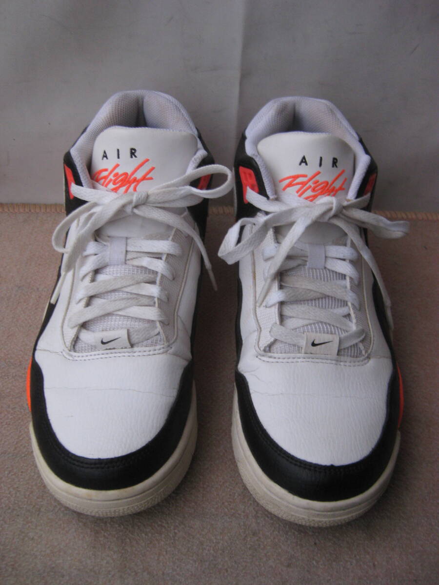 ★NIKE　 スニーカー　　フライト　レガシー　BQ4212-005 　　白　黒　　２８.0cm　　　美品