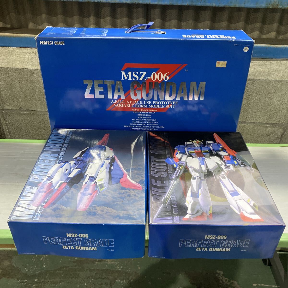 【ジャンク】機動戦士Zガンダム MSZ-006 60スケール ゼータガンダム バンダイ プラモデル Zガンダム BANDAI【19】