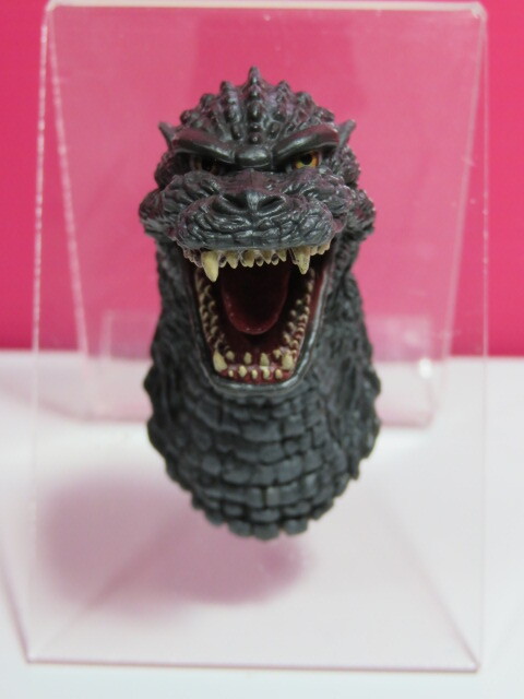 ゴジラ　モンスターヘッドマグネット　ゴジラ大怪獣列伝　ゴジラ　①