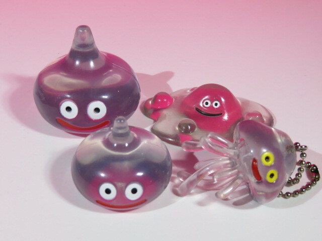 ドラゴンクエスト　クリスタルモンスターズ　フィギュア　メタルスライムL・Mサイズ　はぐれメタル　メタルホイミン