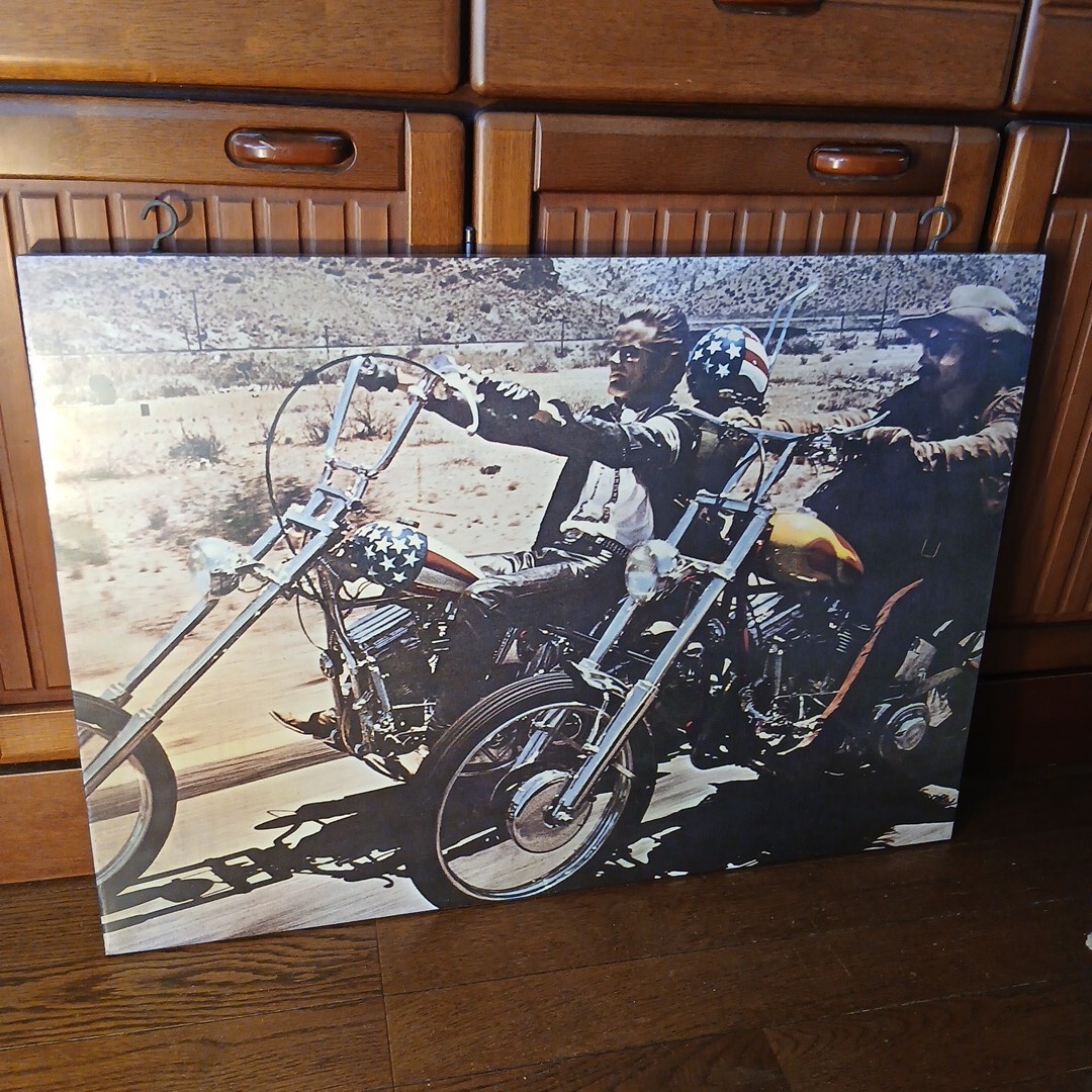 C815 ビンテージ　貴重な　大型　イージーライダー　パネル付き　700 x 500mm です