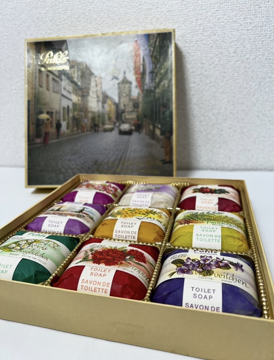 Puhls プウルス 石けん 9種の香り 各100g 西ドイツ製 フレグランスソープ セット