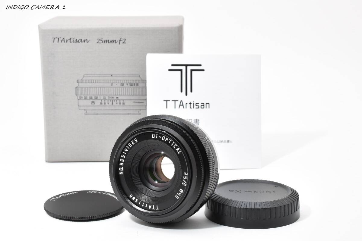 [超美品] 銘匠光学 ◆TTArtisan DJ OPTICAL 25mm F2.0 Xマウント　#CA2737618
