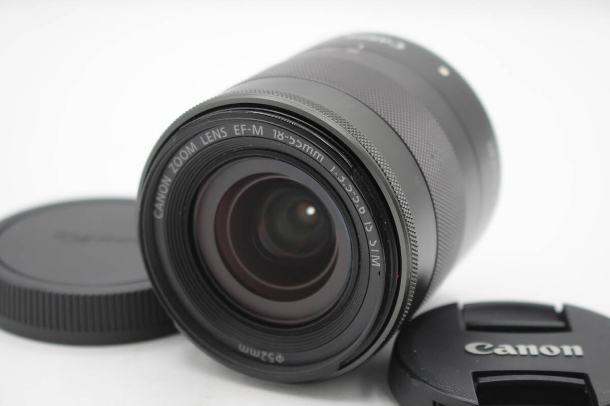 送料無料◆Canon キヤノン EF-M 18-55mm F3.5-5.6 IS STM◆5459-0108