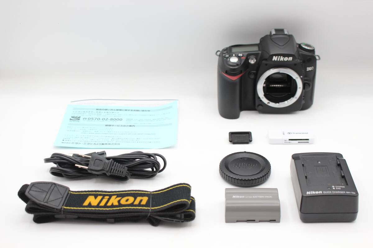 新品級◆Nikon ニコン D90 ボディ◆シャッター回数5237回のみ♪2928-0114