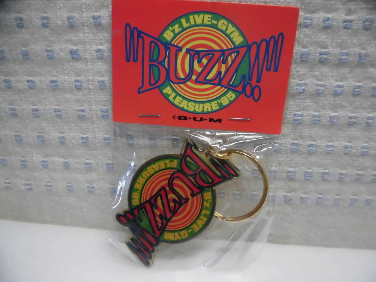 B’z　ライブ　キーホルダー　”BUZZ" LIVE-GYM PLEASURE ’95　B・U・M