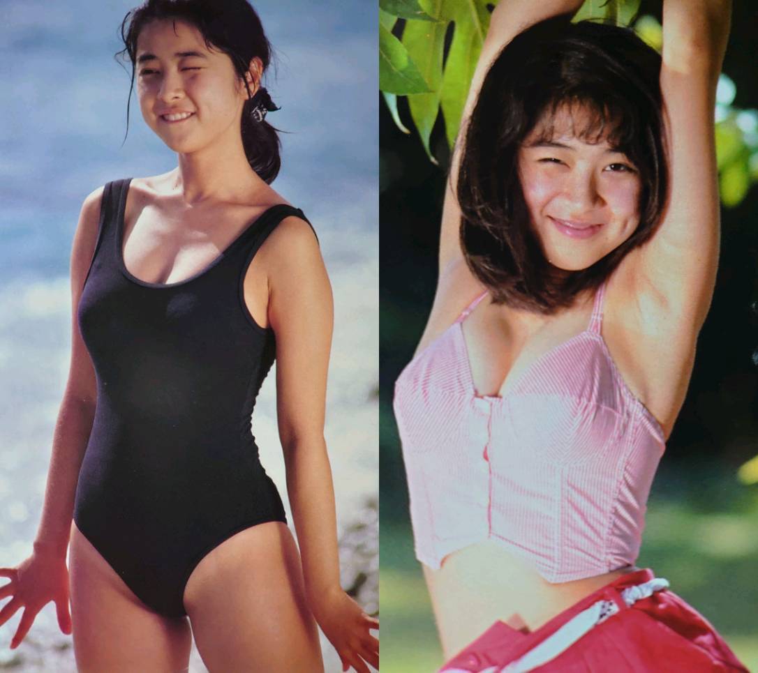八木さおり　1985年〜1990年 大量　切り抜き　ファイル　2冊　120P
