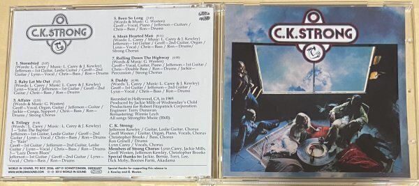 C. K. Strong MAMA LION Blues Psychedelic Rock ブルース・ヘヴィ・サイケ