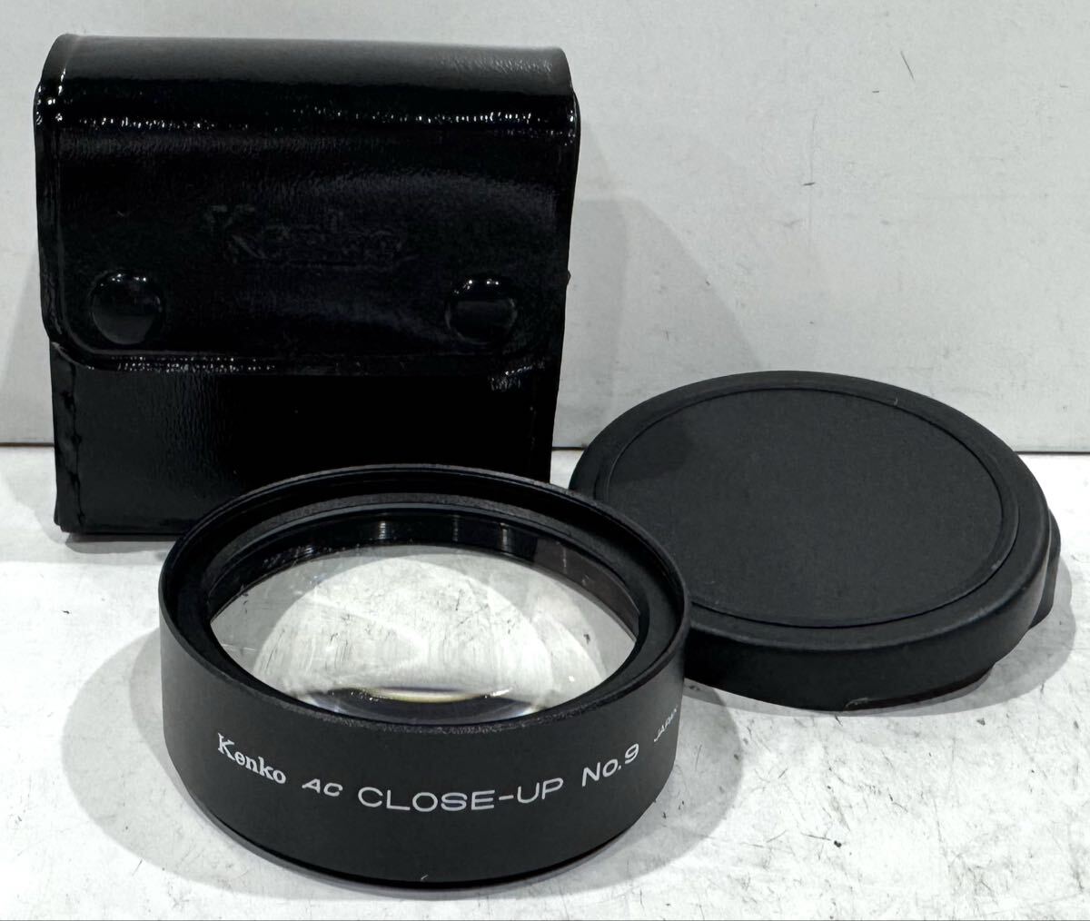 260129A☆ Kenko AC CLOSE-UP No.9 クローズアップレンズ ケース付 ♪配送方法＝おてがる配送宅急便(EAZY)♪
